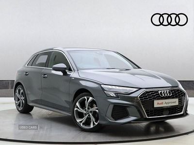 Grey Used 2023 Audi A3 S-Line Sedan | £23,490 (Expensive)
