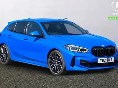 Used BMW 120 M Sport 190 HP (139 kW) 2021 Blue Hatchback