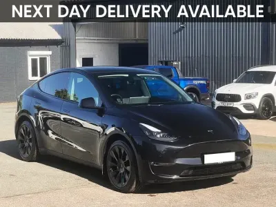 Used Tesla Model Y Long Range AWD 378 kW (514 HP) 2022 Black SUV