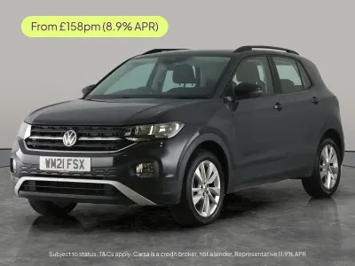 Used VW T-Cross SE 110 HP (80 kW) 2021 Grey SUV