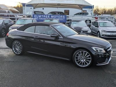 used Mercedes C200 C Class2.0, AMG LINE, AUTOMATIC, CONVERTIBLE, 181 BHP.