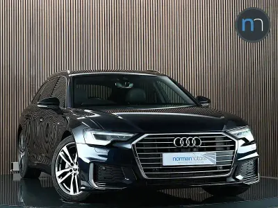 Used Audi A6 S-Line 204 HP (150 kW) 2023 Blue Estate