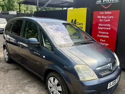 Used Vauxhall Meriva Active 2009 Blue MPV
