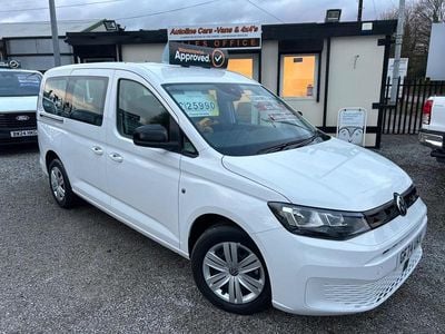 White Used 2024 VW Caddy Maxi S MPV | £25,990 (A bit pricey)