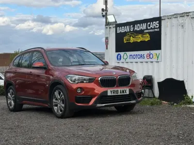 Używany BMW X1 Sport Line 2018 Pomarańczowy SUV