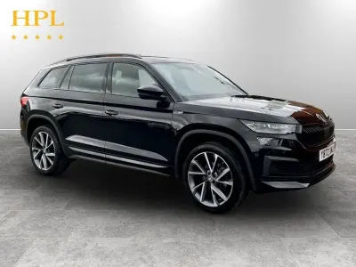 Used Skoda Kodiaq SportLine 150 HP (110 kW) 2023 Black SUV