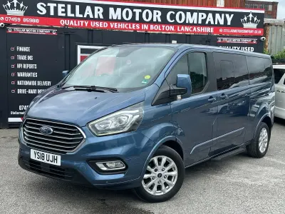 Used Ford Tourneo Titanium 130 HP (95 kW) 2018 Blue MPV
