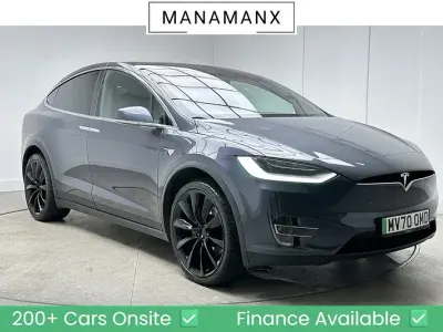 Used Tesla Model X Long Range AWD 397 kW (541 HP) 2020 Grey SUV