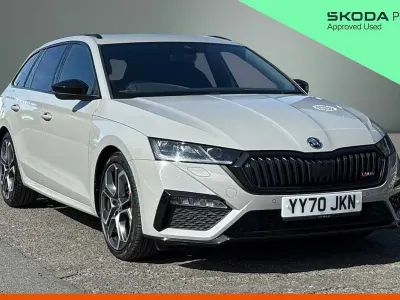 Used Skoda Octavia vRS 245 HP (180 kW) 2020 Grey Estate
