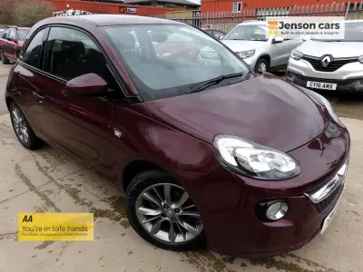 Begagnad Vauxhall Adam Jam 70 HK (51 kW) 2015 Röd Halvkombi