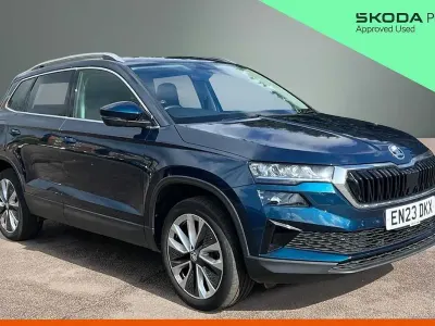 Używany Skoda Karoq SE L 150 KM (110 kW) 2023 Niebieski SUV