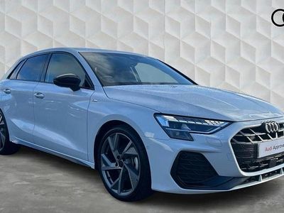 Used Audi A3 Sportback Black Edition 2025 Glacier white Hatchback