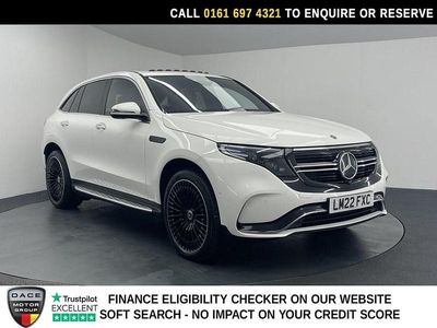 Used Mercedes EQC400 AMG Line Premium Plus 300 kW (408 HP) 2022 White SUV
