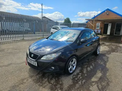 Used Seat Ibiza SE 85 HP (62 kW) 2009 Black Hatchback