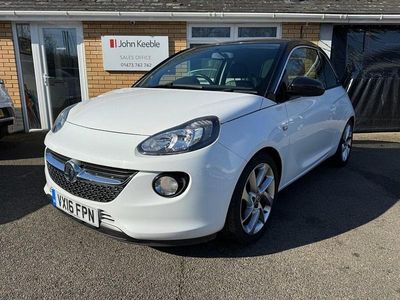 Used Vauxhall Adam Slam 115 HP (84 kW) 2016 White Hatchback