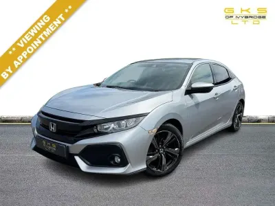 Used Honda Civic SR 126 HP (92 kW) 2018 Silver Hatchback
