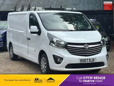 Used Vauxhall Vivaro Sportive 2017 White