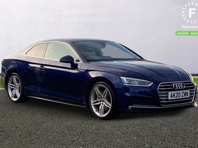 Blue Used 2020 Audi A5 S-Line Coupe | £17,999 (Super price)