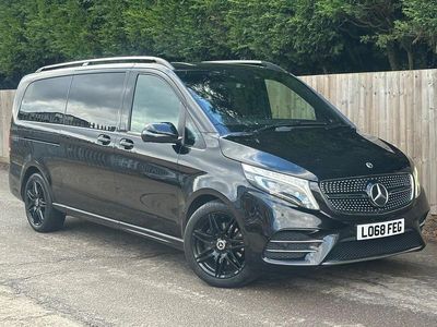 Used Mercedes V250 AMG line 2018 Black MPV