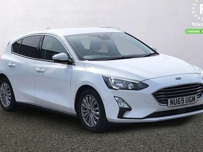 Used Ford Focus Titanium 125 HP (91 kW) 2020 White Hatchback