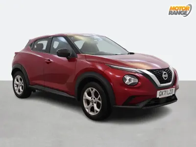 Gebraucht Nissan Juke N-Connecta 114 PS (83 kW) 2021 Rot SUV