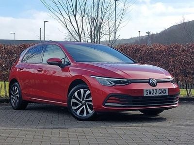 Used VW Golf VIII Active 130 HP (95 kW) 2022 Red Hatchback
