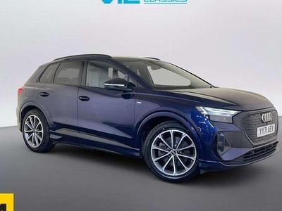 Used Audi Q4 e-tron Performance 219 kW (299 HP) 2021 Blue SUV