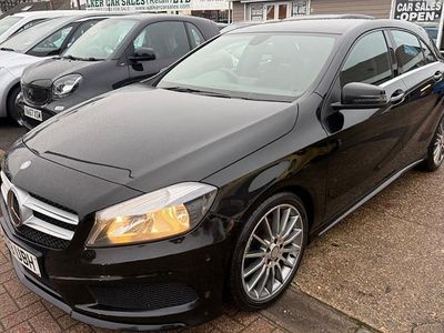 Used Mercedes A200 AMG 136 HP (100 kW) 2013 Black Hatchback