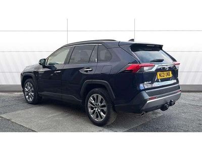 Used Toyota RAV4 Hybrid 218 HP (160 kW) 2021 Blue SUV