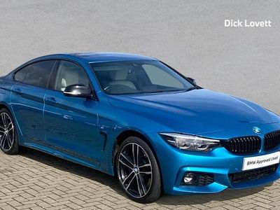 Used BMW 430 Gran Coupé M Sport 254 HP (186 kW) 2019 Blue Coupe