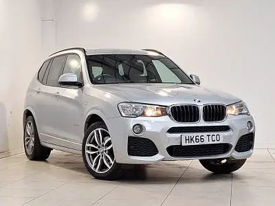 Used BMW X3 M Sport 190 HP (139 kW) 2016 Silver SUV