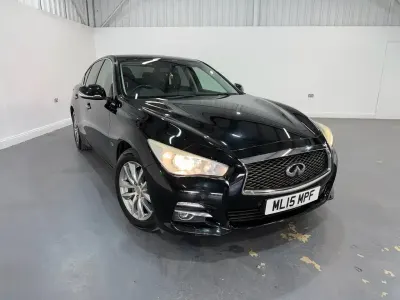 Used Infiniti Q50 Premium 170 HP (125 kW) 2015 Black Sedan