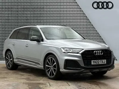 Used Audi Q7 Black Edition 286 HP (210 kW) 2022 Silver SUV