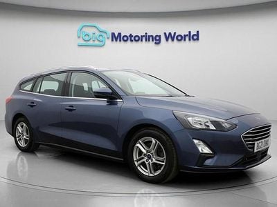 Used Ford Focus Zetec 120 HP (88 kW) 2021 Blue Estate