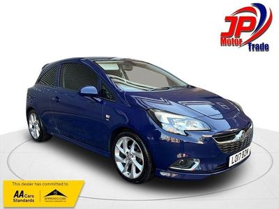 Used Vauxhall Corsa SRi 90 HP (66 kW) 2017 Blue Hatchback