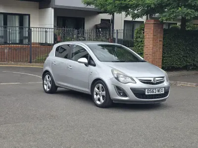 Used Vauxhall Corsa 85 HP (62 kW) 2013 Silver Hatchback