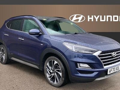 Used Hyundai Tucson Premium SE 185 HP (136 kW) 2020 Blue SUV