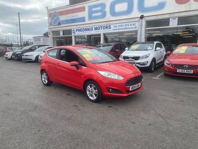 Red Used 2014 Ford Fiesta Zetec Hatchback | £3,795 (Fair price)