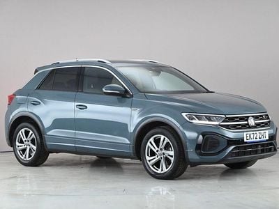 Used VW T-Roc R-line 150 HP (110 kW) 2023 Blue SUV