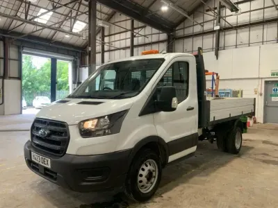 Used Ford Transit 130 HP (95 kW) 2023 White Cabriolet