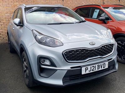 Begagnad Kia Sportage 2021 Silver SUV
