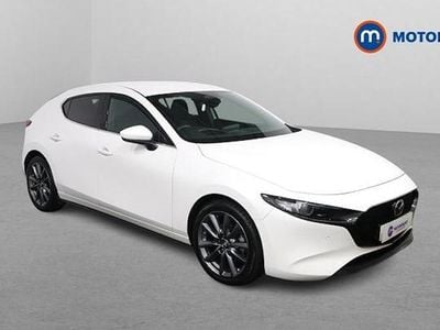 Used Mazda 3 Exclusive-Line 140 HP (102 kW) 2025 White Hatchback