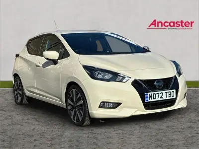Used Nissan Micra Tekna 92 HP (67 kW) 2022 White Hatchback
