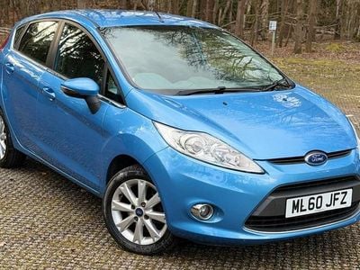 Used Ford Fiesta Zetec 96 HP (70 kW) 2010 Blue Hatchback