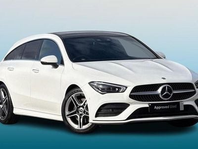 Used Mercedes CLA220 AMG Line Premium Plus 2021 White Sedan