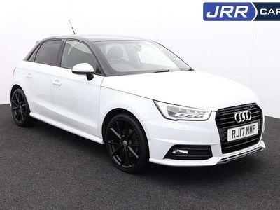 Used Audi A1 Sportback Black Edition 2017 White Hatchback