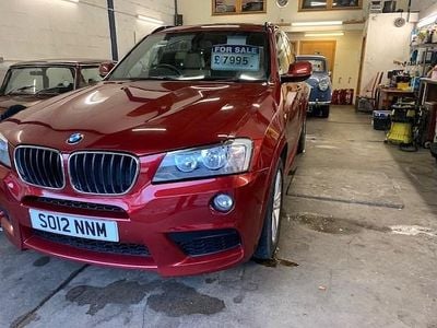 Used BMW X3 M Sport 2012 Red SUV