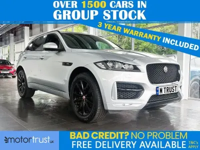 Used Jaguar F-Pace R-Sport 240 HP (176 kW) 2019 Silver SUV