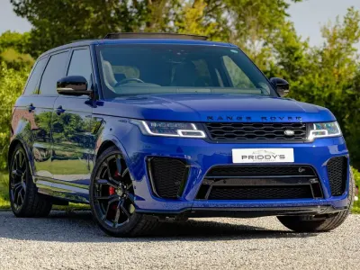 Używany Land Rover Range Rover Sport SVR 2021 Niebieski SUV