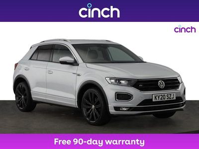 Silver Used 2020 VW T-Roc R-line SUV | £14,809 (Fair price)